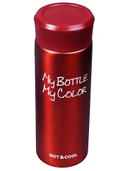 Термос My bottle/Май ботл My color красный (330мл)