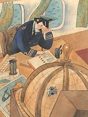 Плавание с Розафиллой. Приключения полярной мухи - 1