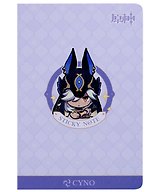 Блоки для записей, 4 штуки "Chibi Expression Cyno" диспенсер-книжка