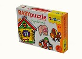 Пазлы-контуры «Деревенька», Baby Puzzle, 7 штук - 1