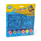 Роспись по витражам Бобр, Фламинго (Т2005) (Развивашки) (блистер)