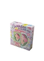 Вышивка лентами Открытка Пионы (Отк-032) (цв. печатная основа) (LORI) (набор для творчества) (8+)