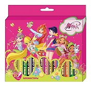 Фломастеры 18цв к/у, подвес, WINX