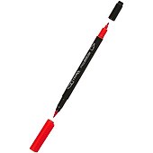 Фломастер «Aqua Brush Duo» красная герань, 2 мм, Lyra - 1