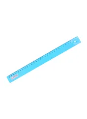 Линейка 30см ДЛЯ ЛЕВШЕЙ цвет., ассорти