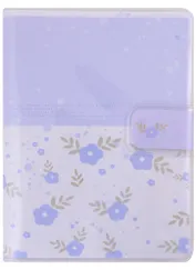 Записная книжка А6 80л лин. "Provence" ПВХ-обл., кнопка