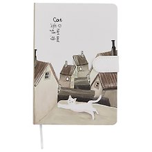 Книга для записей «Cat Life», А5, 128 листов, с магнитной застежкой