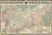 Карта Российской Империи (сост. на 1913г). К 400-летию Дома Романовых