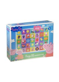 Пазл «Peppa Pig Герои и предметы» 35 элементов гигант, Origami