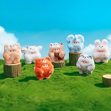 ОХКУ. Плюшевая игрушка с подвесом Гиггл Монстерс Лесные Пушистики, в ассортименте OHKU