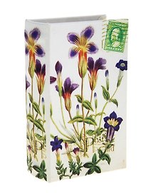 Шкатулка дерево книга Колокольчики шёлк 17*11*5 см (622935)