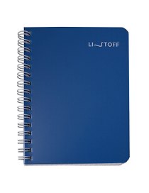 Записная книжка «Naval» А6, 80 листов в клетку, спираль, Listoff