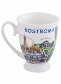 Кружка Кострома пиктограмма (фарфор)(300мл) - 2