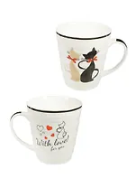 Кружка Кошечки With love (330мл) (260-121)