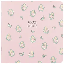 Записная книжка «Avocado. Большая вечеринка» А6, 40 листов, нелинованная, скрепка, Be Smart
