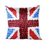 Подушка декоративная Британский флаг (35x35см) Gift'n'home (PLW-35 БритФлаг)