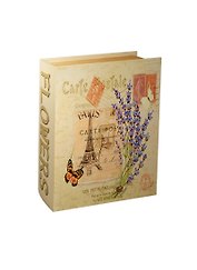Сувенир, Шкатулка-книга Лаванда (24*18,3*6)