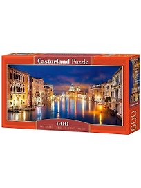 Пазл Castorland 68*30см. Большой канал, Венеция 600 эл.