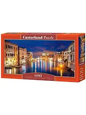 Пазл Castorland 68*30см. Большой канал, Венеция 600 эл.