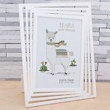 Фоторамка Прямые линии,белая 13х18 см ФР-9824