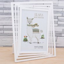 Фоторамка Прямые линии,белая 13х18 см ФР-9824