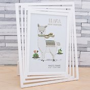 Фоторамка Прямые линии,белая 13х18 см ФР-9824