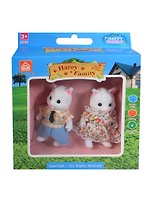 Игровой набор Фигурки животных Семья белочек (012-09C) (2шт) (Happy Family) (3+) (коробка)