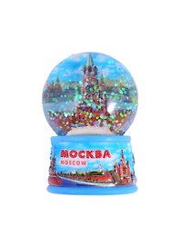 Шар пластиковый Москва Спасская башня 45мм (095-45-21)