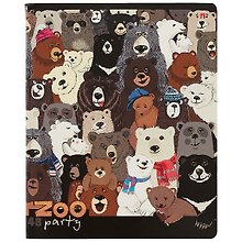 Тетрадь общая «Zoo - Party», 48 листов в клетку, А5, в ассортименте - Альт
