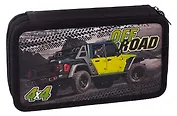 Пенал 2 отделения "Off road" 19*11 см