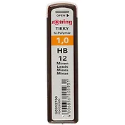 Грифели 1.0мм 12шт "Rotring Tikky" HB, Rotring