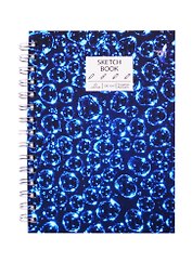 Скетчбук А5 60л "SKETCHBOOK. Пузыри", 120г/м2, софт. тач, евроспираль
