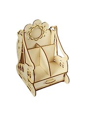 Детский настольный набор Парусник (12576) (игрушка из дерева) (упаковка)