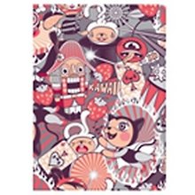 Обложка для паспорта Kawaii Circus (00000001639)