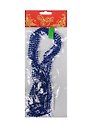 Новогодняя гирлянда Бусы (270см) синие (38674)