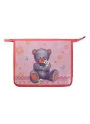 Папка для тетрадей А5 "Мишки" на молнии, Канцбург