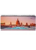 Планинг недатированный 56 листов "Вокруг света. Архитектура Лондона" настольный