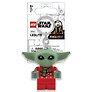 LGL-KE208AH Брелок-фонарик для ключей LEGO Star Wars - Малыш Грогу в праздничном свитере (Grogu Holiday Sweater), возраст 6+