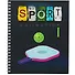 Тетрадь в клетку Listoff, "Спортивная коллекция", 48 листов, в ассортименте - 2