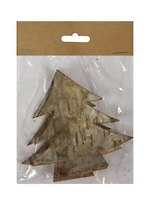 Декоративные элементы YW021 (7709019) (10см) (3шт) (нат/дерево) (упаковка)
