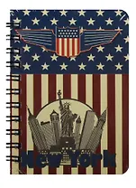 Записная книжка А7 80л кл. "Guide to New York" спираль, Kairui