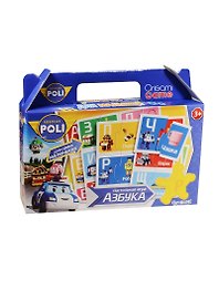 Игра настольная, т.м. Robocar, Азбука в чемоданчике 02351