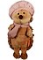 Игрушка мягкая, Orange Toys, Ежинка Колючка в берете 20см OS603/20 - 1
