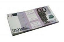 Конфетти Пачка 500 евро (000248)