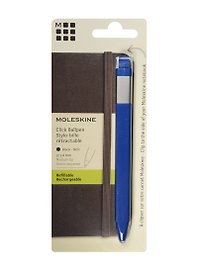 Ручка подарочная шариковая "Clic" 1,0мм корпус синий, Moleskine