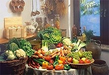 Пазл Castorland 1000 эл. 68*47см. Фрукты и овощи C-102341
