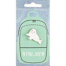 Значок «Нерпа», металл, Pin Joy