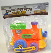 Игрушка-конструктор Паровозик (ES12009R) (упаковка)