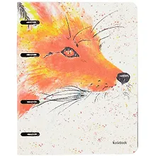 Тетрадь на кольцах «Inspiration. 5» 120 листов в клетку, А5, сменный блок - Listoff