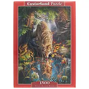 Пазл Castorland 1500 эл. Волк в дикой природе 68*47см. C-151707